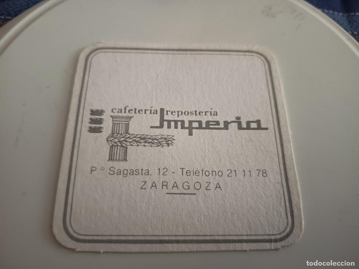 Otros art&iacute;culos de coleccionismo en papel: POSAVASOS CAFETERIA IMPERIA-ZARAGOZA