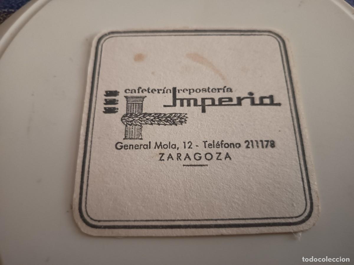 Otros art&iacute;culos de coleccionismo en papel: POSAVASOS CAFETERIA IMPERIA-ZARAGOZA