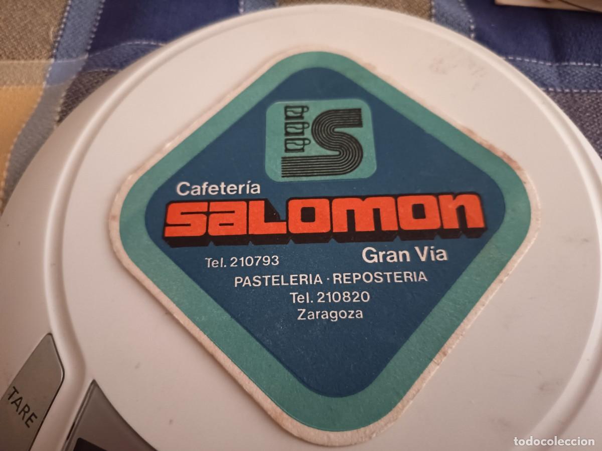 Otros art&iacute;culos de coleccionismo en papel: POSAVASOS CAFETERIA SALOMON-ZARAGOZA