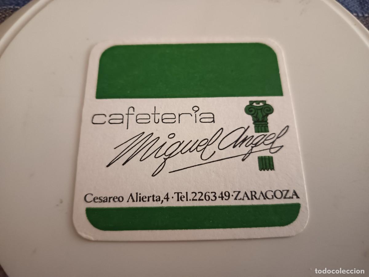 Otros art&iacute;culos de coleccionismo en papel: POSAVASOS CAFETERIA MIGUEL ANGEL-ZARAGOZA