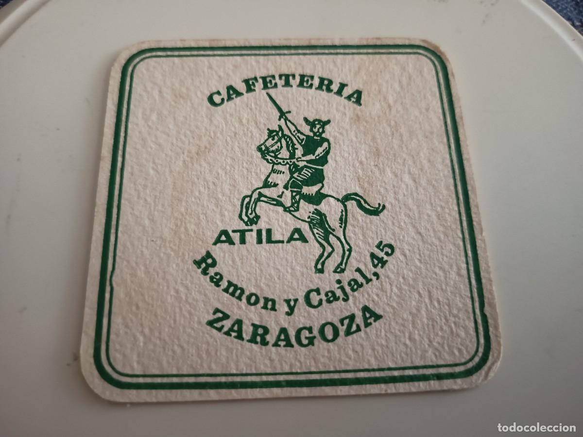 Otros art&iacute;culos de coleccionismo en papel: POSAVASOS CAFETERIA ATILA-ZARAGOZA