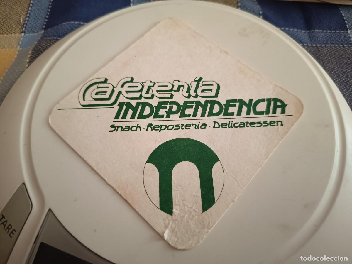 Otros art&iacute;culos de coleccionismo en papel: POSAVASOS CAFETERIA INDEPENDENCIA-ZARAGOZA