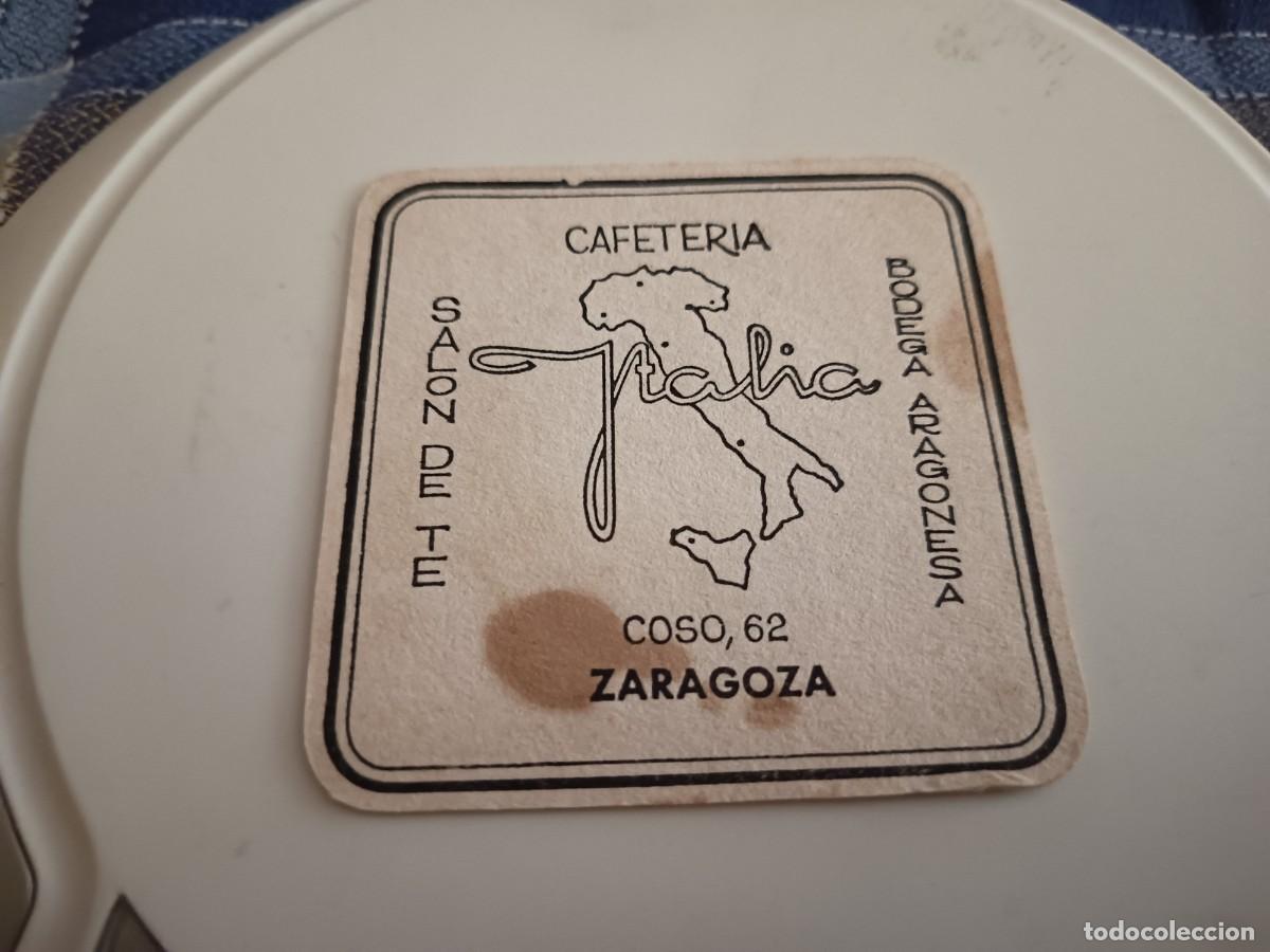 Otros art&iacute;culos de coleccionismo en papel: POSAVASOS CAFETERIA ITALIA-ZARAGOZA