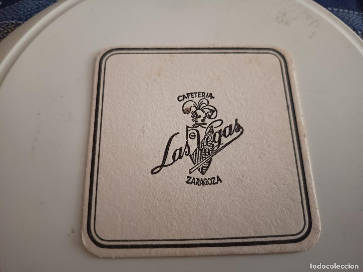 Otros art&iacute;culos de coleccionismo en papel: POSAVASOS CAFETERIA LAS VEGAS-ZARAGOZA