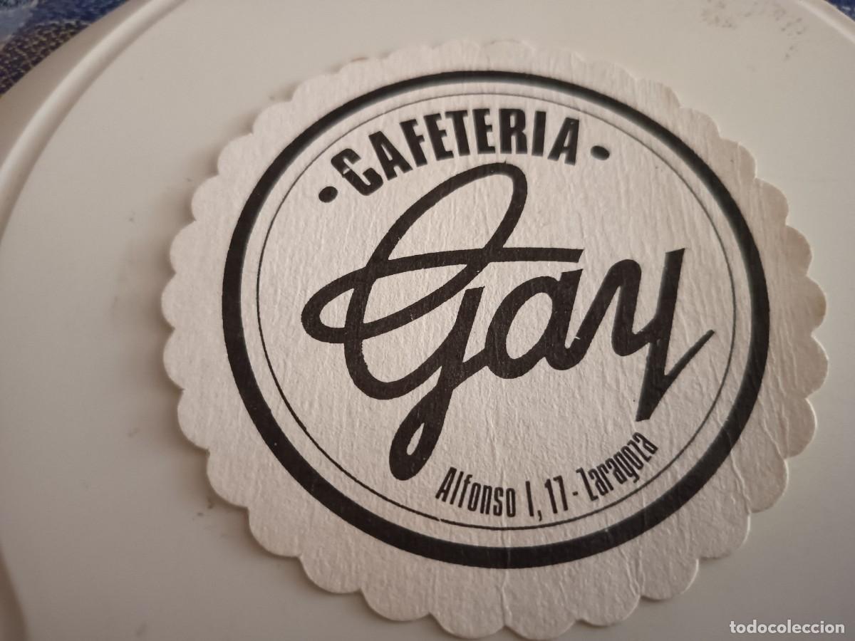 Otros art&iacute;culos de coleccionismo en papel: POSAVASOS CAFETERIA GAY-ZARAGOZA