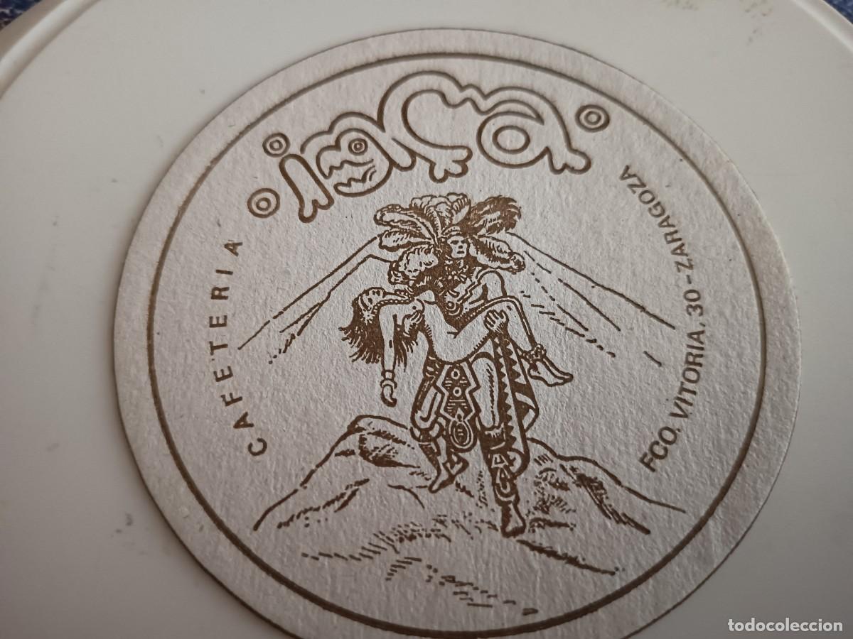 Otros art&iacute;culos de coleccionismo en papel: POSAVASOS CAFETERIA INCA-ZARAGOZA