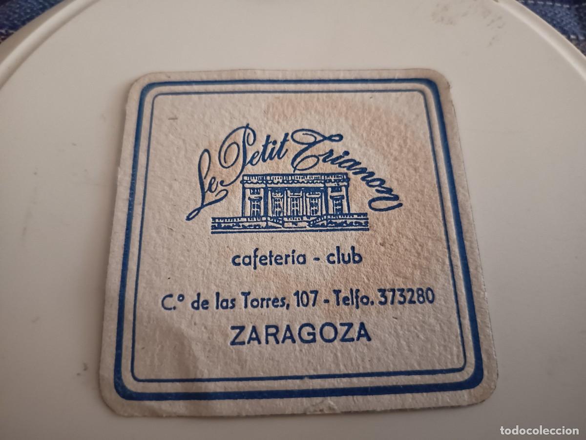 Otros art&iacute;culos de coleccionismo en papel: POSAVASOS CAFETERIA CLUB LE PETIT TRIANON-ZARAGOZA