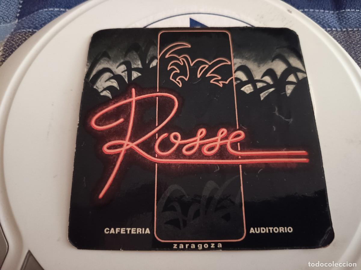 Otros art&iacute;culos de coleccionismo en papel: POSAVASOS CAFETERIA ROSSE-ZARAGOZA