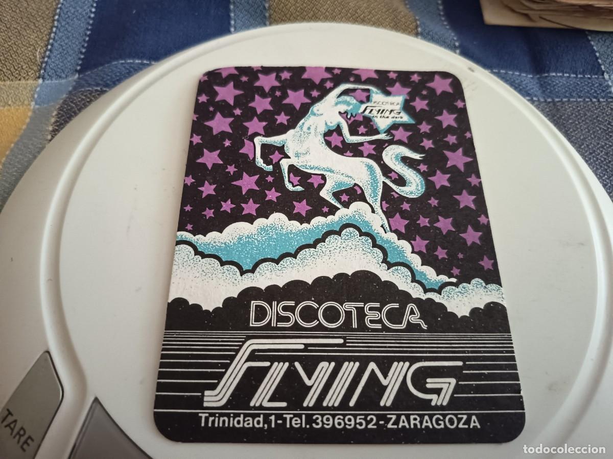 Otros art&iacute;culos de coleccionismo en papel: POSAVASOS DISCOTECA FLYIMG-ZARAGOZA