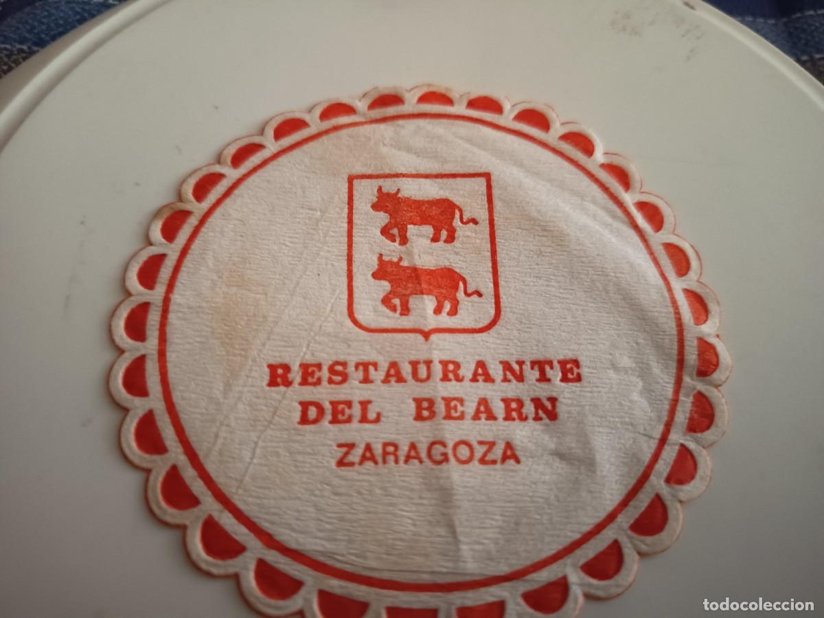 Altri oggetti di carta: POSAVASOS RESTAURANTE DEL BEARN-ZARAGOZA
