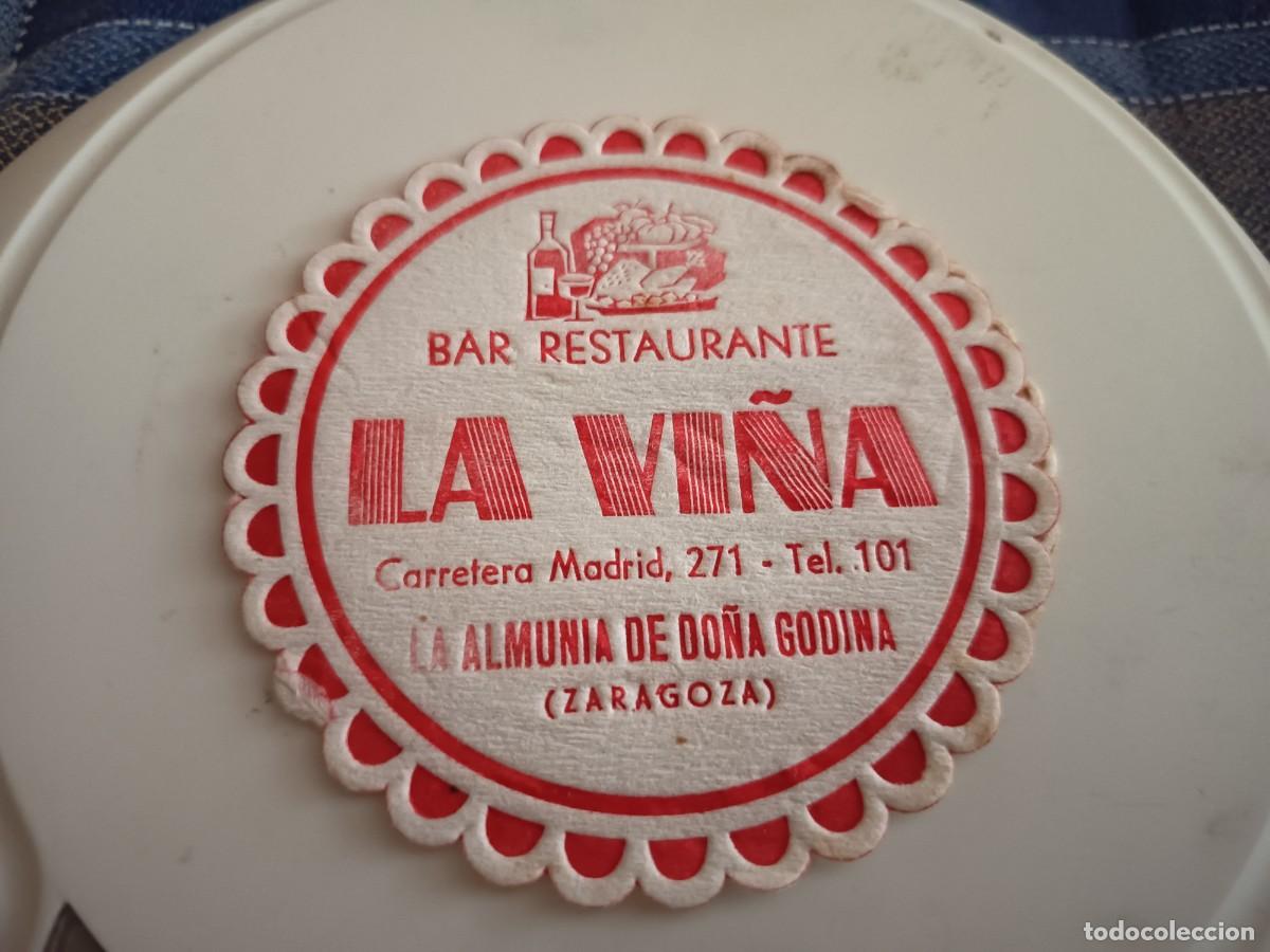 Otros art&iacute;culos de coleccionismo en papel: POSAVASOS RESTAURANTE LA VI&Ntilde;A-ZARAGOZA