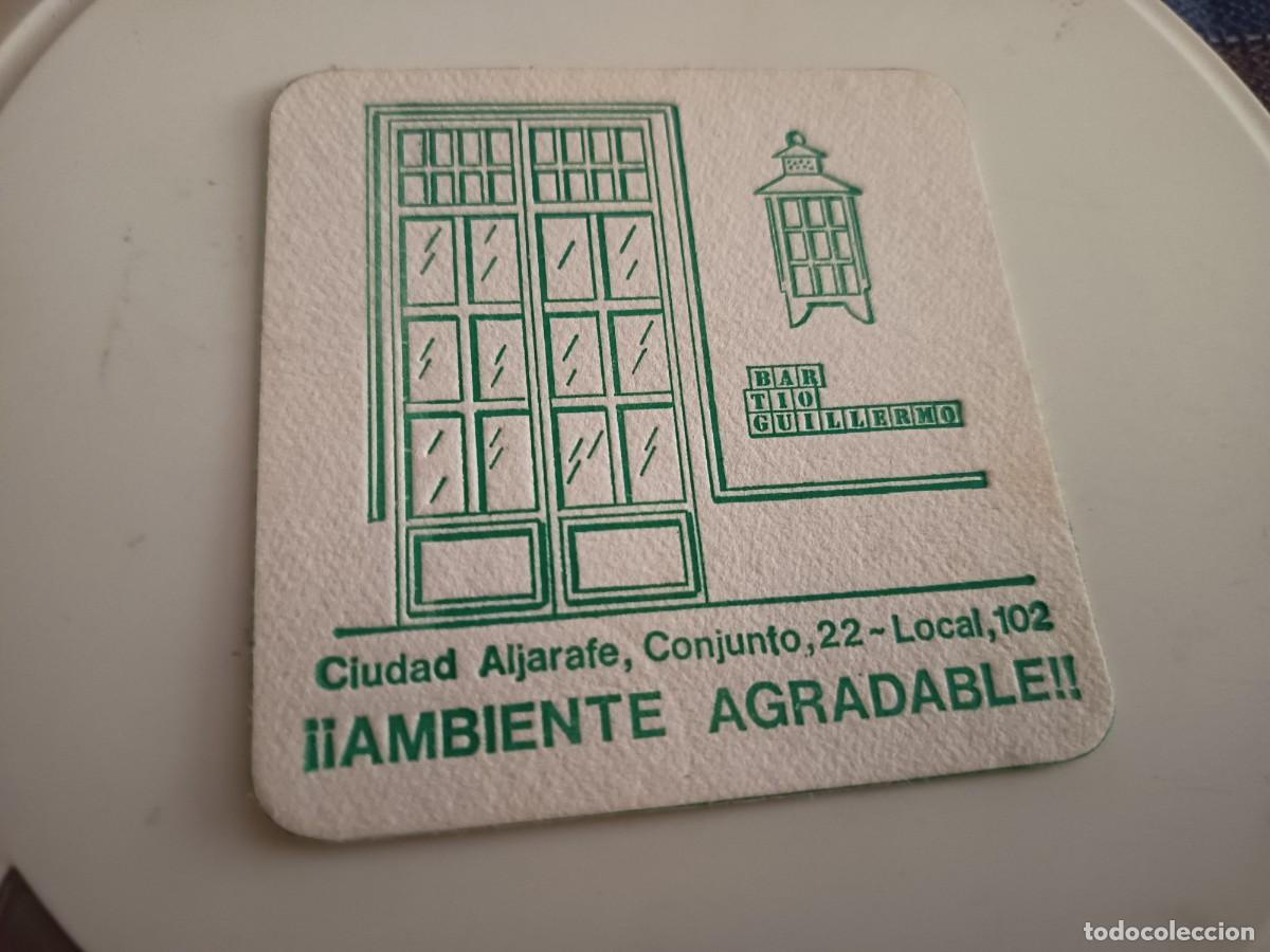 Otros art&iacute;culos de coleccionismo en papel: POSAVASOS BAR TIO GUILLERMO-ZARAGOZA