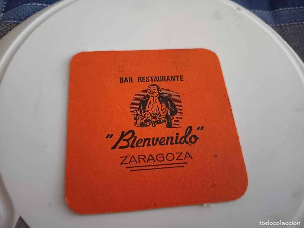 Otros art&iacute;culos de coleccionismo en papel: POSAVASOS BAR BIENVENIDO-ZARAGOZA
