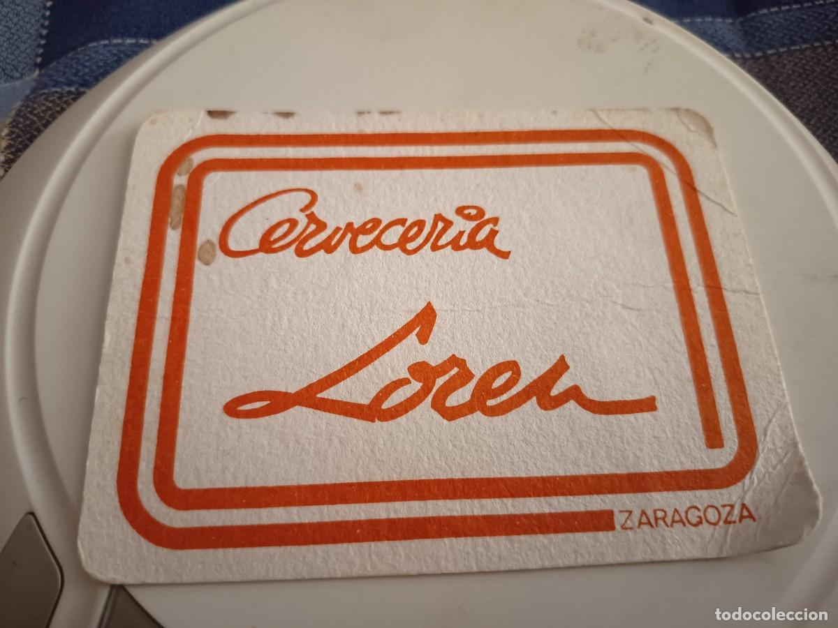 Otros art&iacute;culos de coleccionismo en papel: POSAVASOS CERVECERIA LOREN-ZARAGOZA