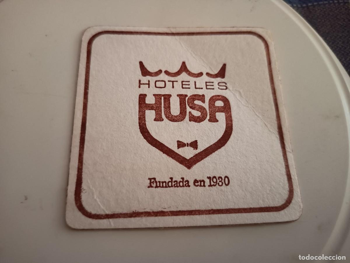 Otros art&iacute;culos de coleccionismo en papel: POSAVASOS HOTELES HUSA-ZARAGOZA
