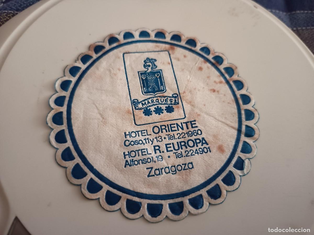 Otros art&iacute;culos de coleccionismo en papel: POSAVASOS HOTELES ORIENTE-EUROPA-ZARAGOZA