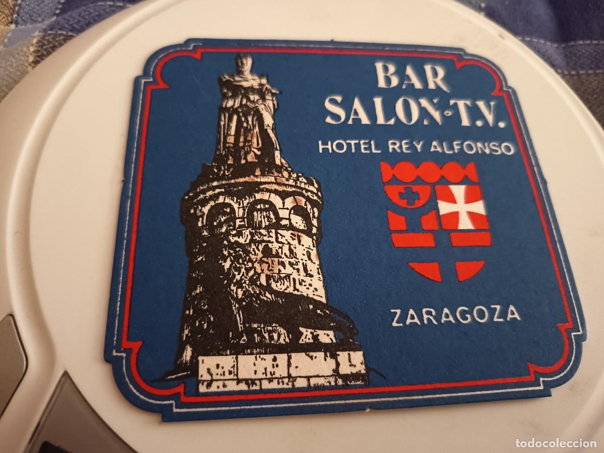 Otros art&iacute;culos de coleccionismo en papel: POSAVASOS HOTEL REY ALFONSO-ZARAGOZA