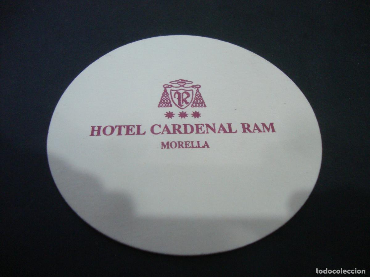 Otros art&iacute;culos de coleccionismo en papel: POSAVASOS HOTEL CARDENAL RAM MORELLA