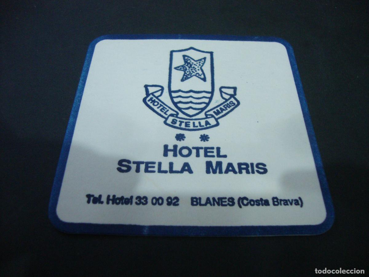 Otros art&iacute;culos de coleccionismo en papel: POSAVASOS HOTEL STELLA MARIS BLANES
