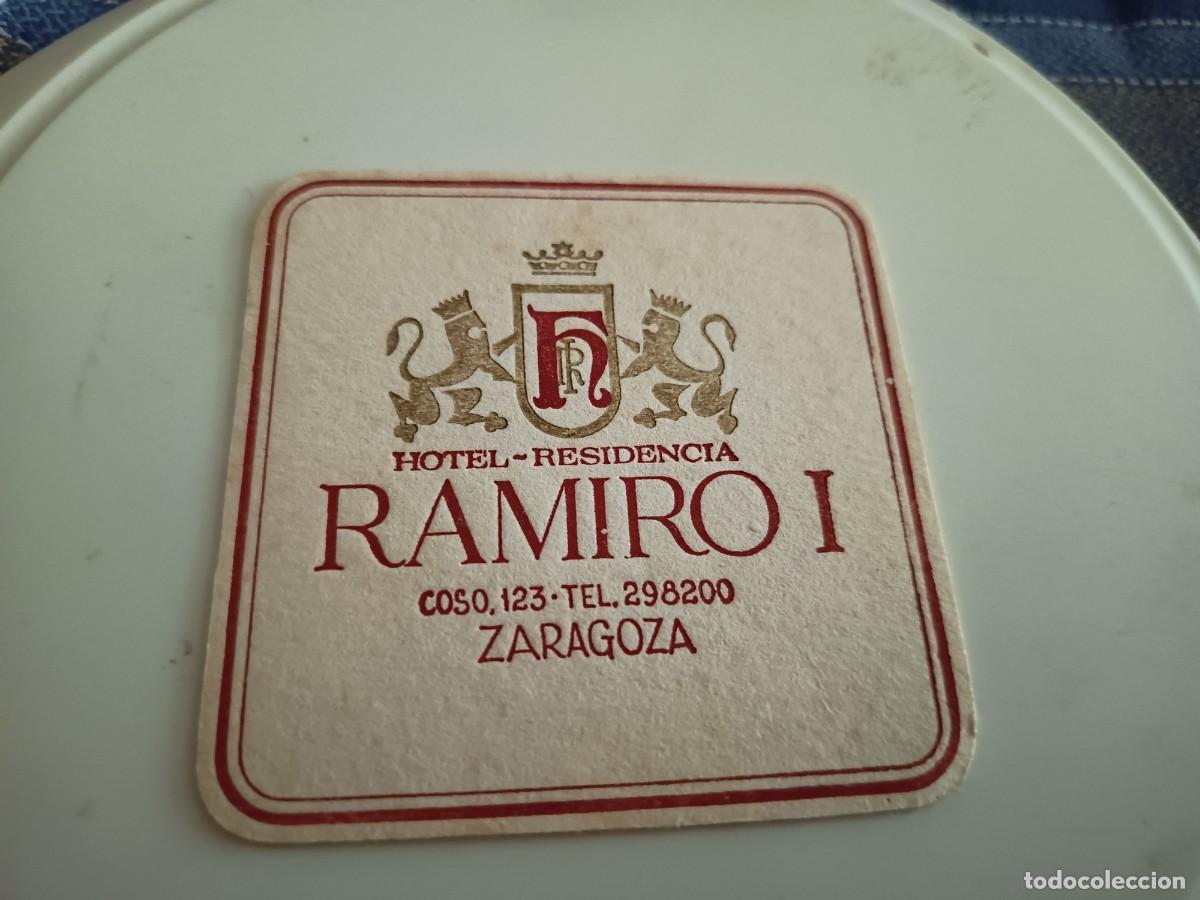 Otros art&iacute;culos de coleccionismo en papel: POSAVASOS HOTEL RAMIRO I-ZARAGOZA