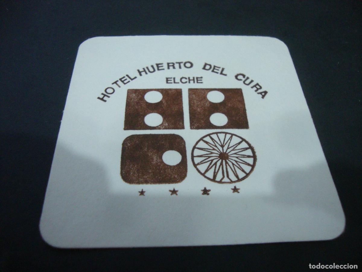 Otros art&iacute;culos de coleccionismo en papel: POSAVASOS HOTEL HUERTO DEL CURA ELCHE