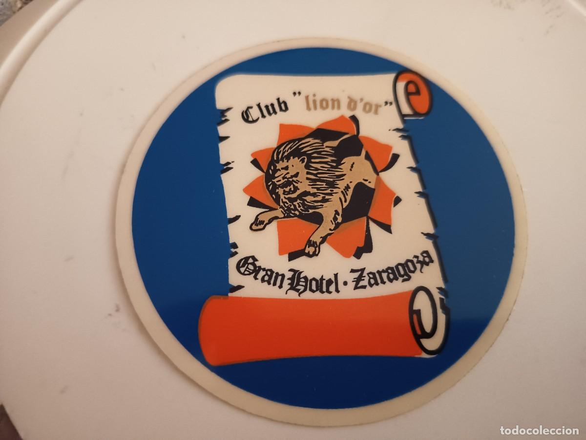 Otros art&iacute;culos de coleccionismo en papel: POSAVASOS GRAN HOTEL CLUB LION D'OR-ZARAGOZA