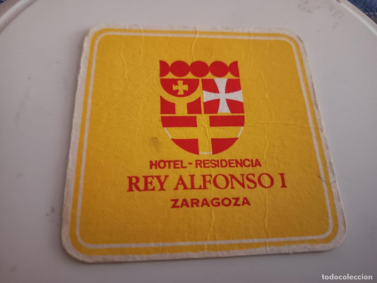 Otros art&iacute;culos de coleccionismo en papel: POSAVASOS HOTEL ALFONSO I-ZARAGOZA