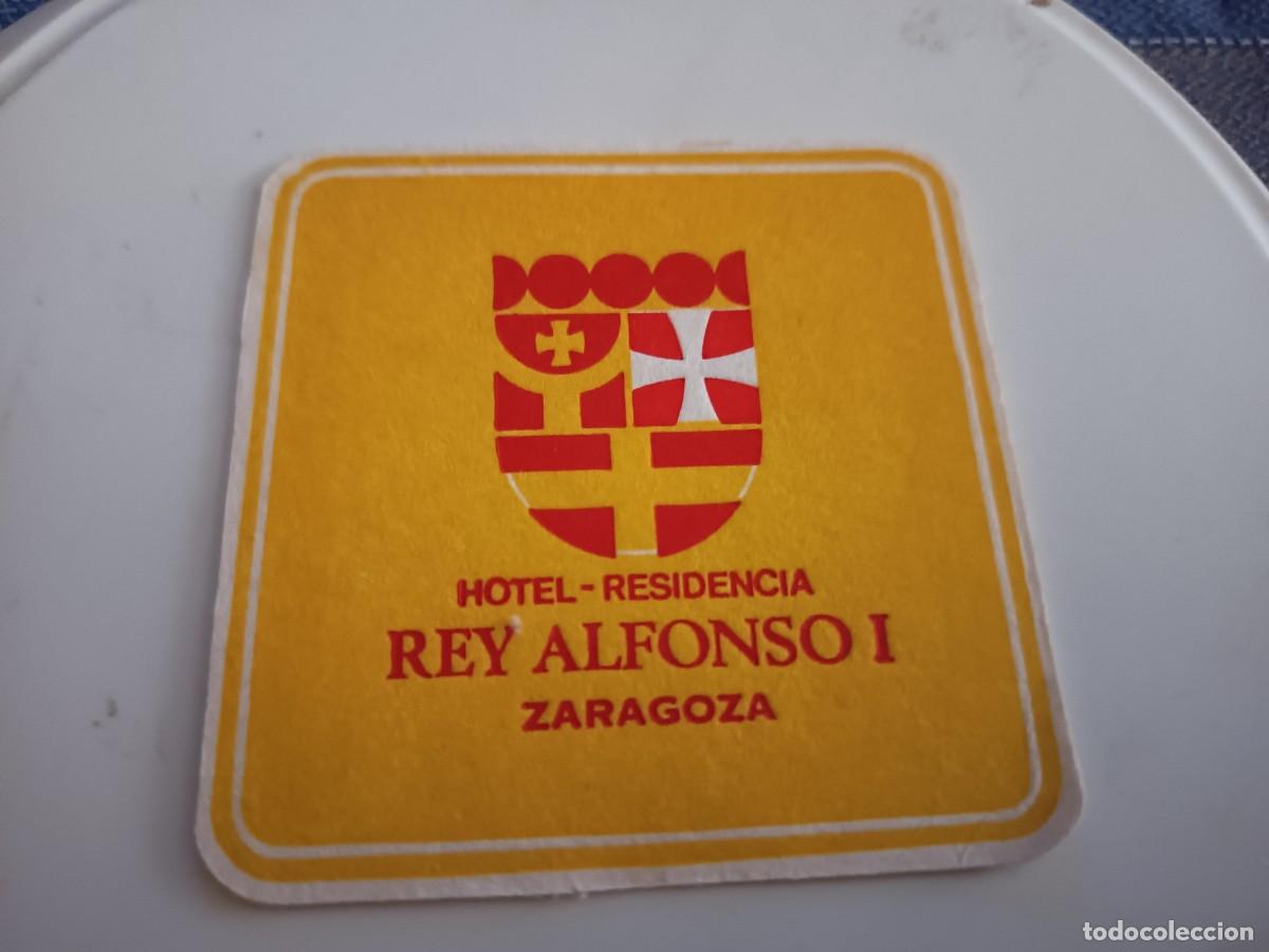Otros art&iacute;culos de coleccionismo en papel: POSAVASOS HOTEL ALFONSO I-ZARAGOZA