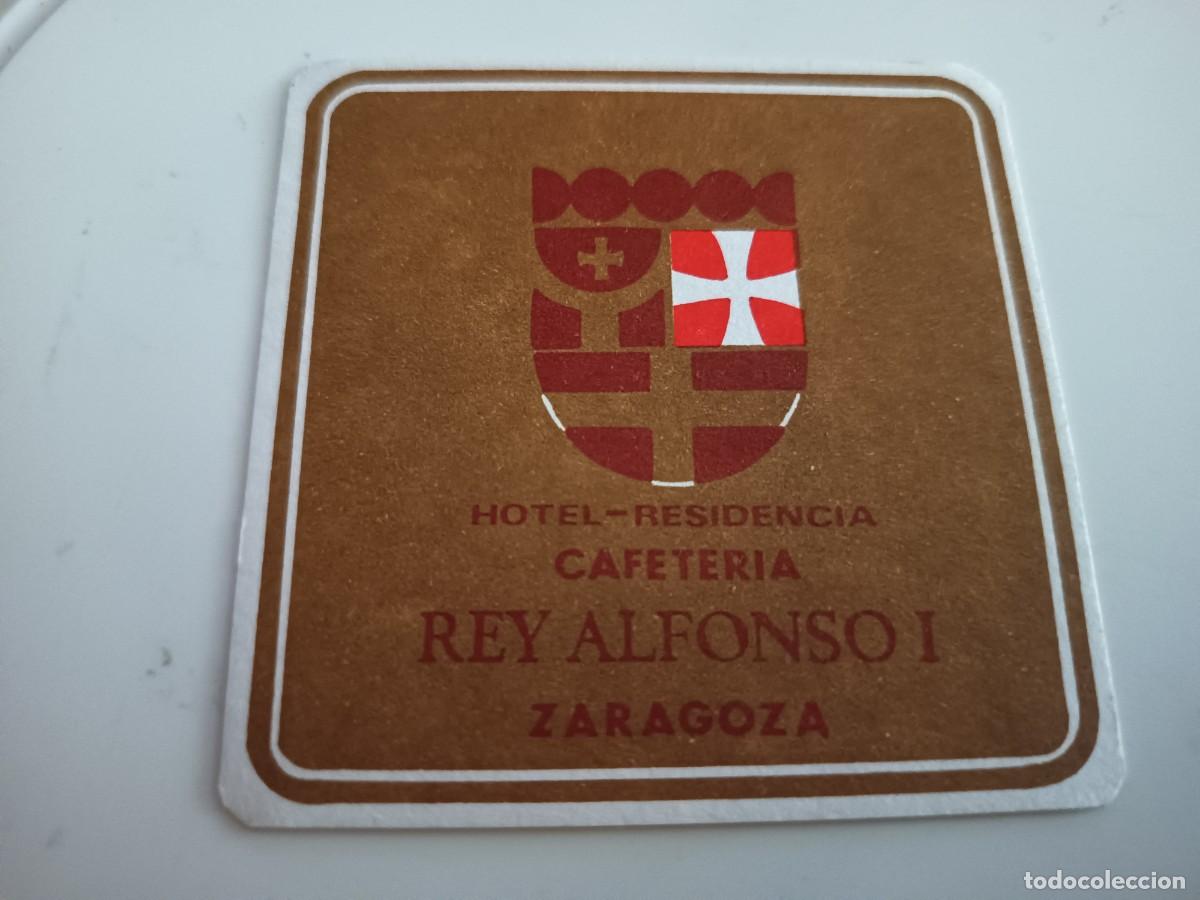 Otros art&iacute;culos de coleccionismo en papel: POSAVASOS HOTEL ALFONSO I-ZARAGOZA
