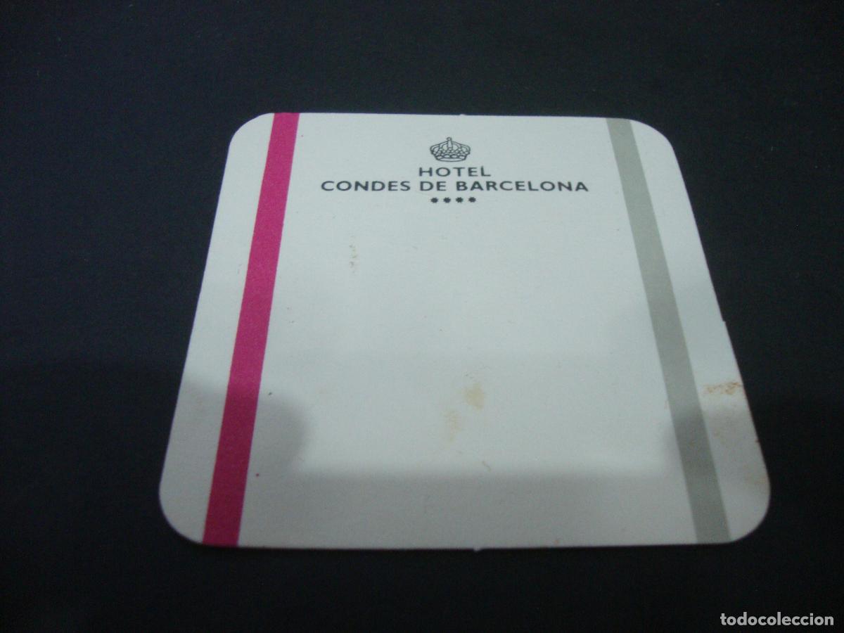 Otros art&iacute;culos de coleccionismo en papel: POSAVASOS HOTEL CONDES DE BARCELONA