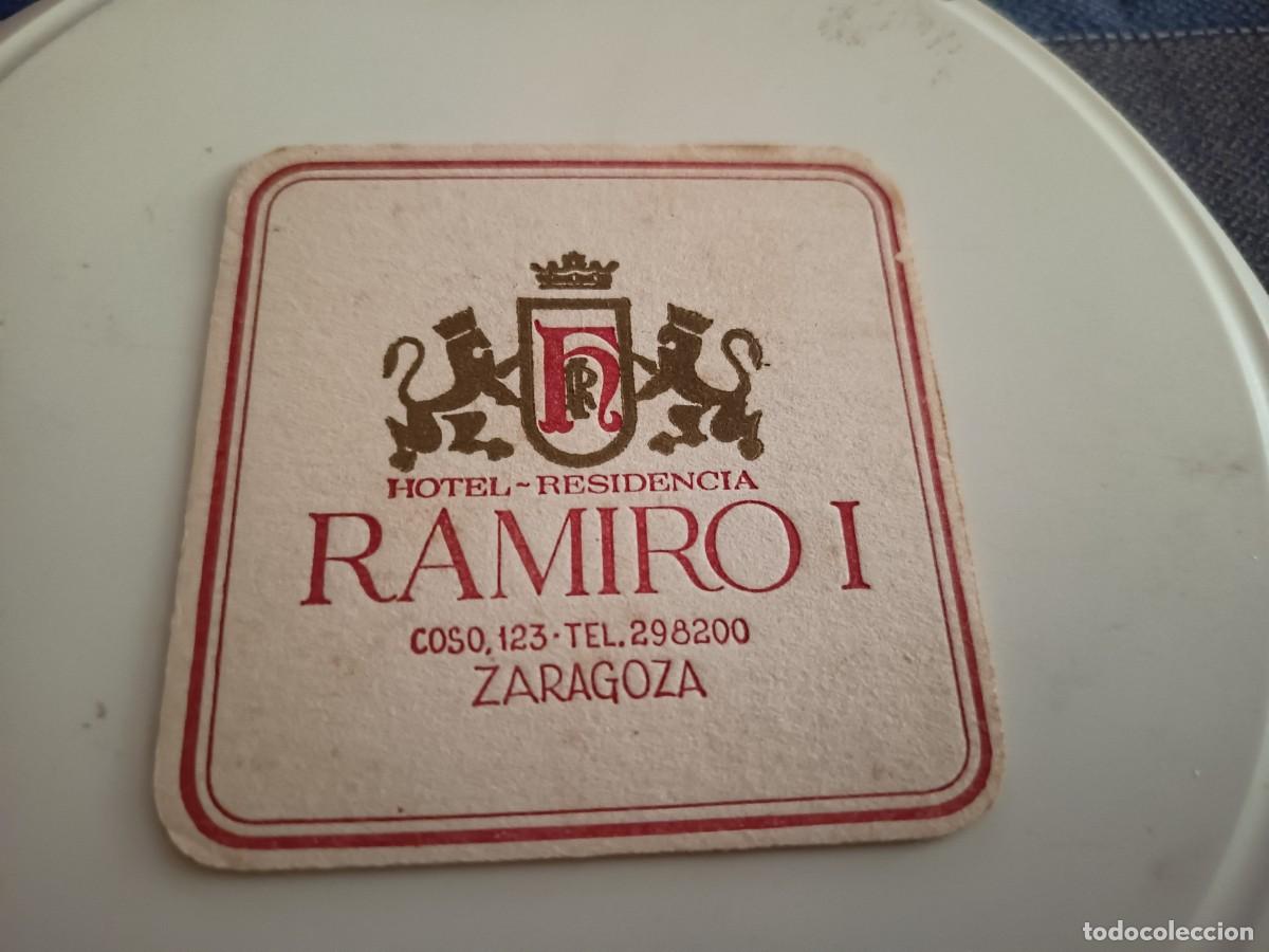 Altri oggetti di carta: POSAVASOS HOTEL RAMIRO I-ZARAGOZA