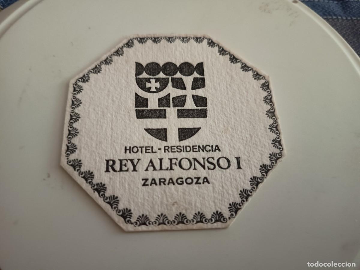 Altri oggetti di carta: POSAVASOS HOTEL ALFONSO I-ZARAGOZA