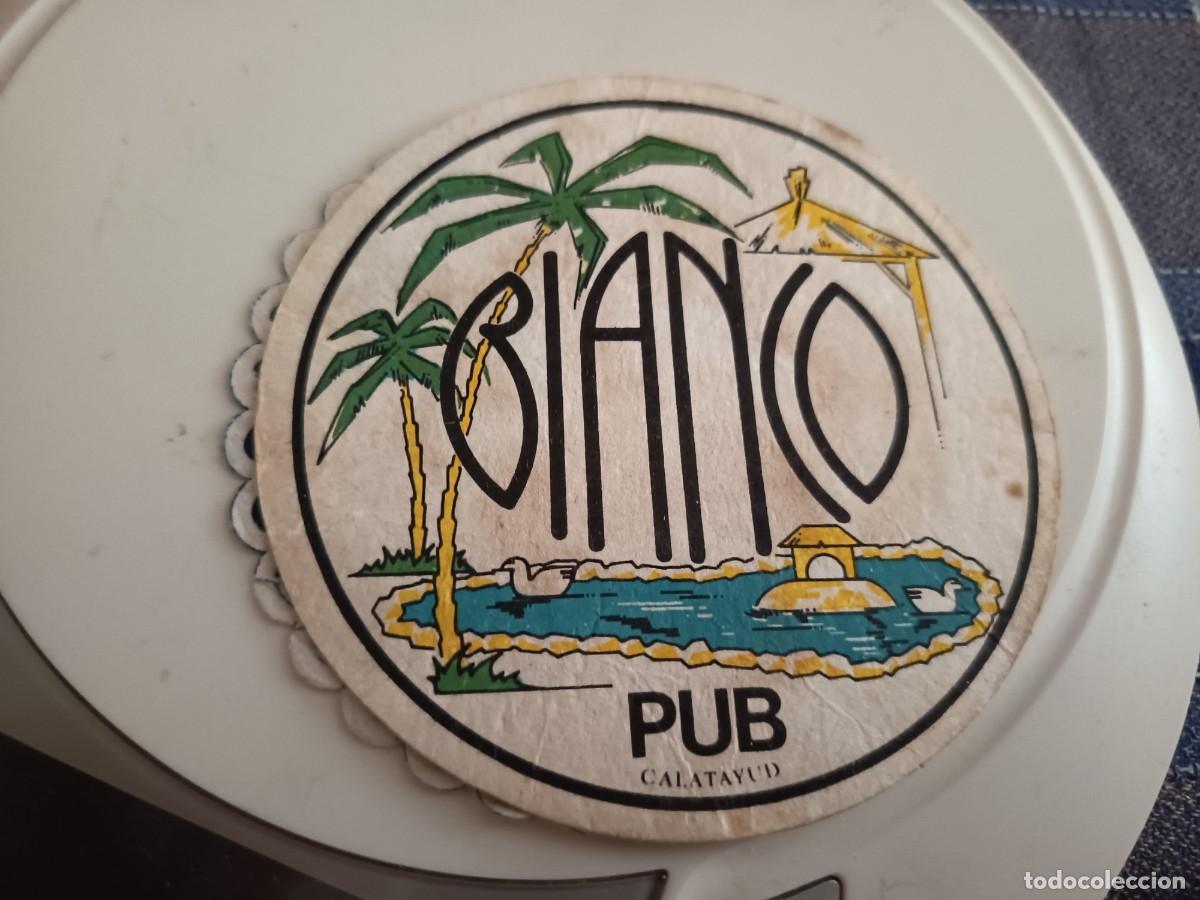 Altri oggetti di carta: POSAVASOS PUB BIANCO-CALATAYUD-ZARAGOZA