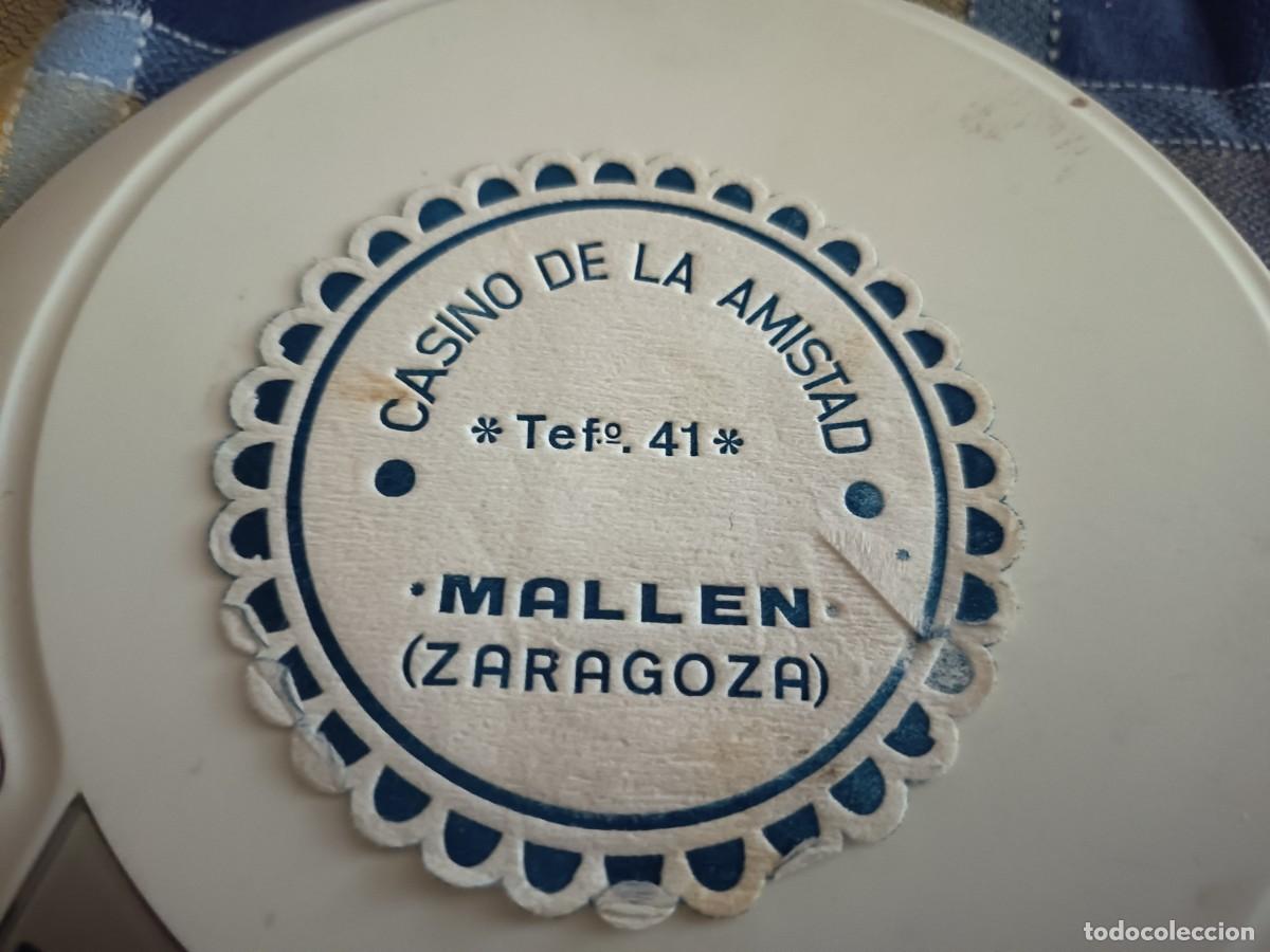 Otros art&iacute;culos de coleccionismo en papel: POSAVASOS CASINO DE LA AMISTAD-MALLEN-ZARAGOZA