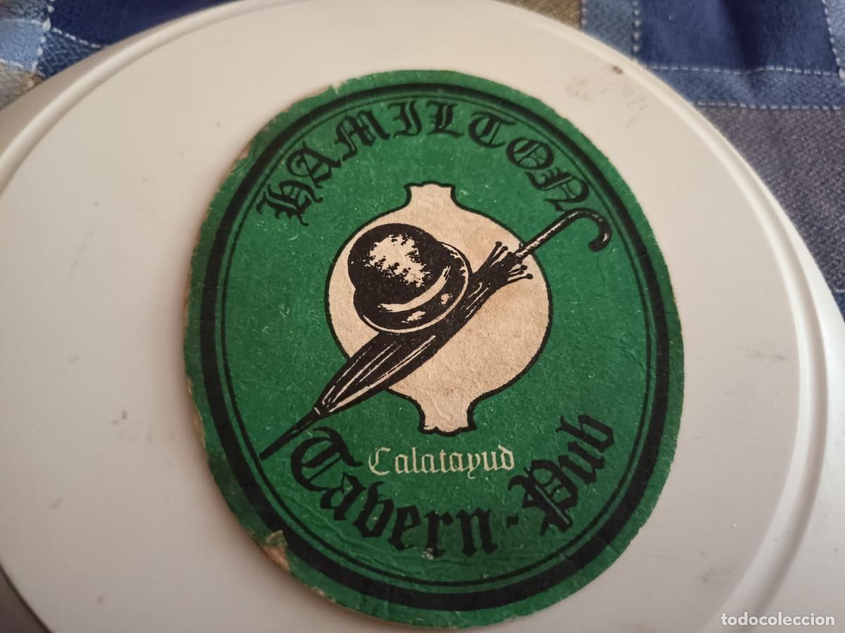 Otros art&iacute;culos de coleccionismo en papel: POSAVASOS PUB HAMILTON-CALATAYUD-ZARAGOZA