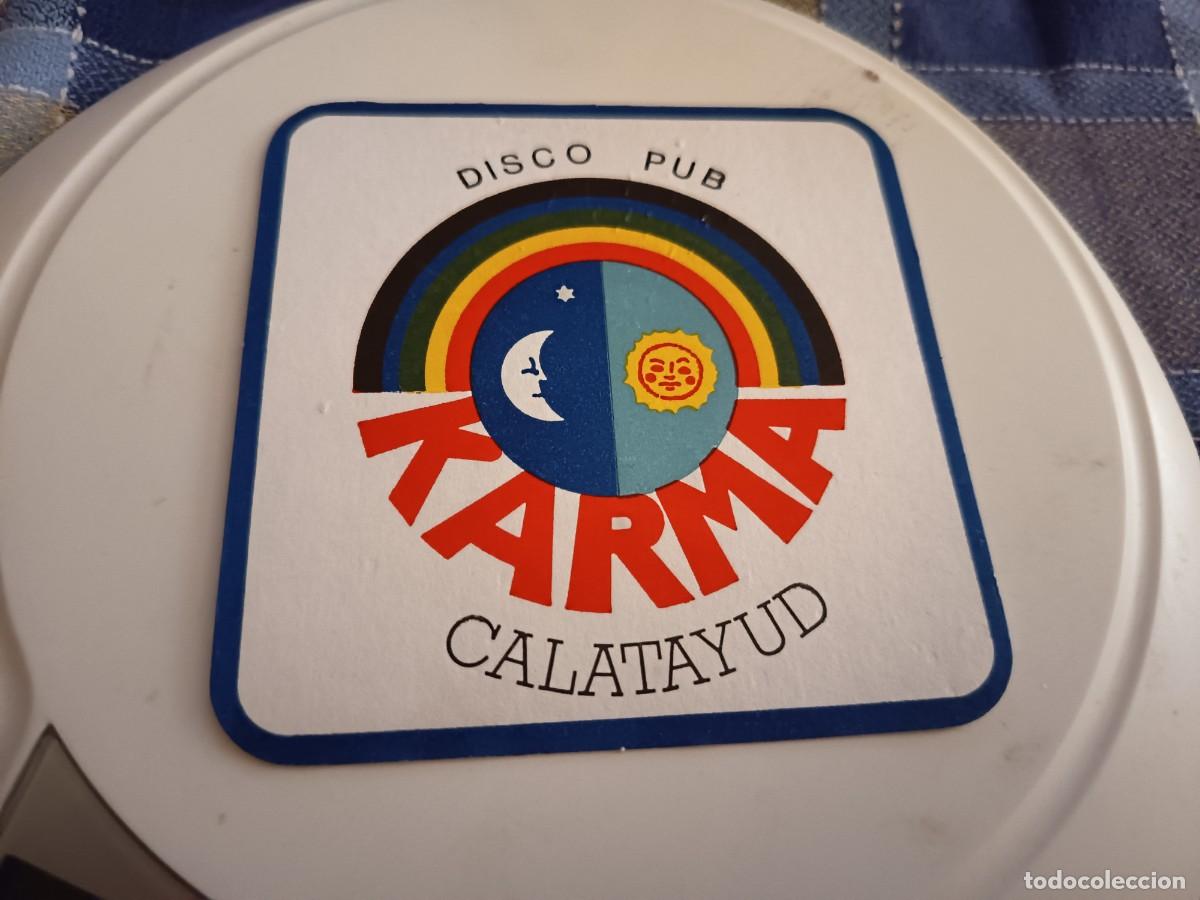 Otros art&iacute;culos de coleccionismo en papel: POSAVASOS DISCO PUB KARMA-CALATAYUD-ZARAGOZA