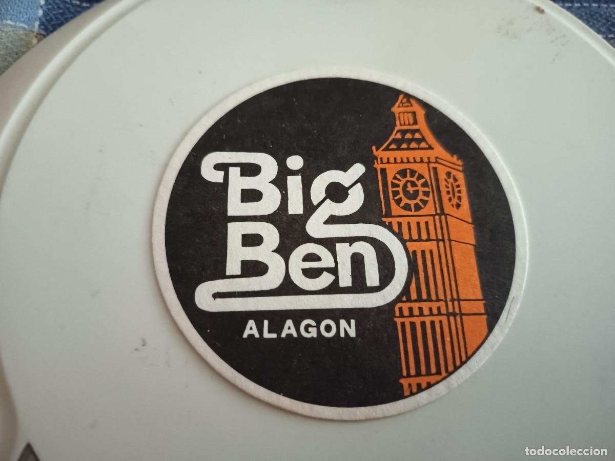 Otros art&iacute;culos de coleccionismo en papel: POSAVASOS PUB BIG BEN-ALAGON-ZARAGOZA