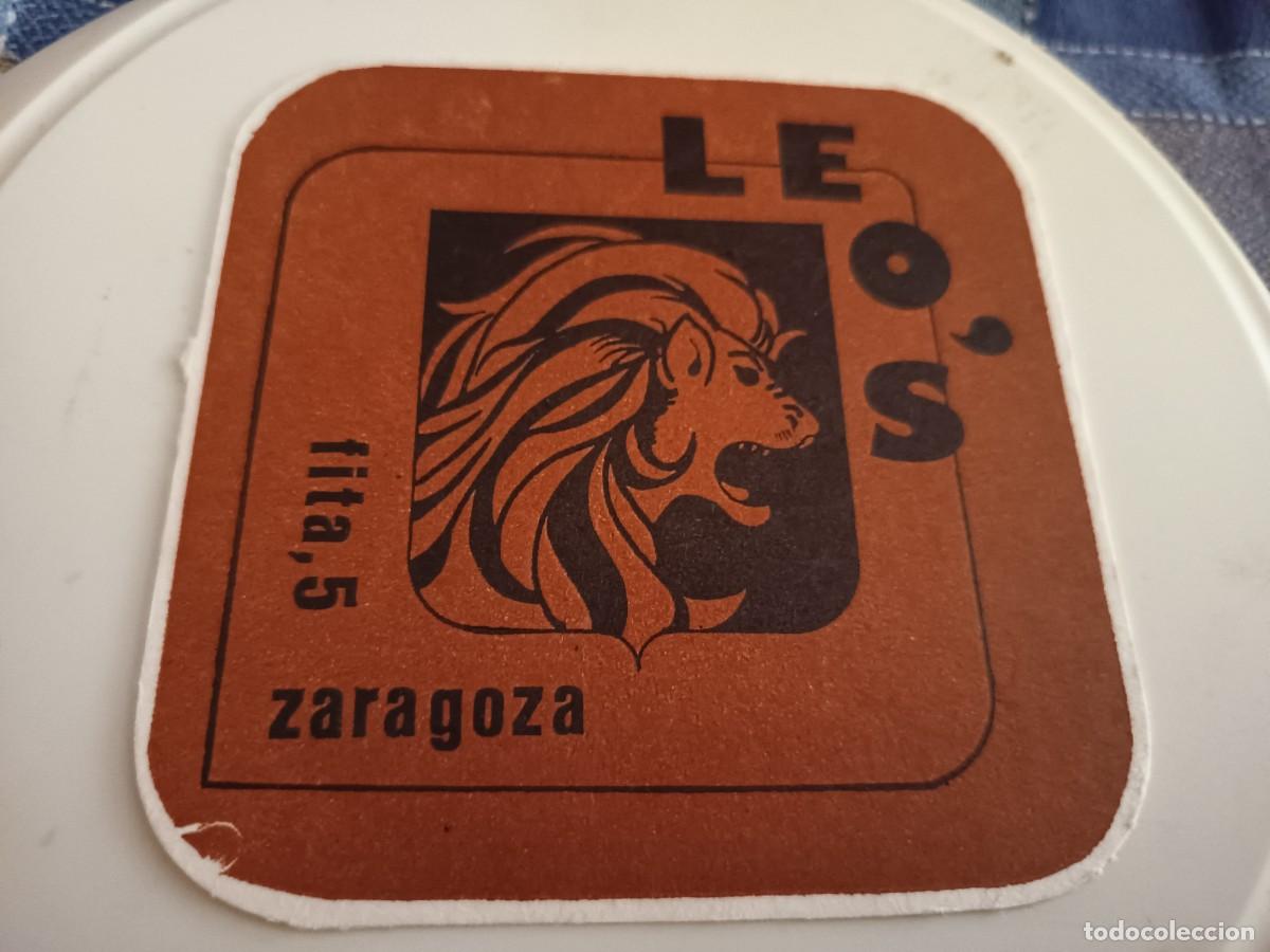 Otros art&iacute;culos de coleccionismo en papel: POSAVASOS PUB LEO'S-ZARAGOZA