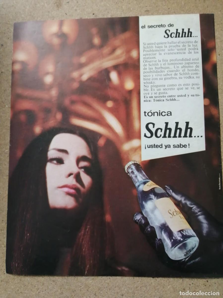 Otros art&iacute;culos de coleccionismo en papel: ANUNCIO. TONICA SCHWEPPES