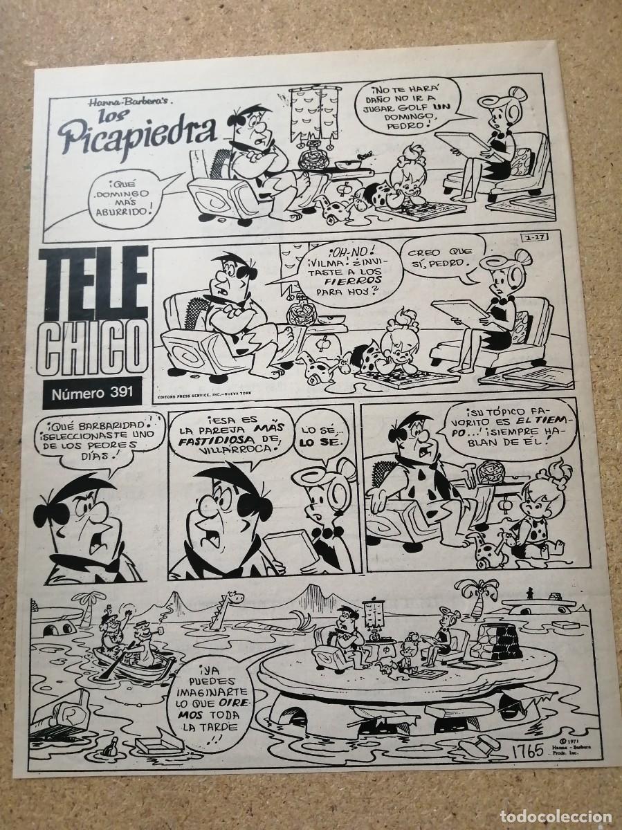 Otros art&iacute;culos de coleccionismo en papel: HOJA COMIC. LOS PICAPIEDRA