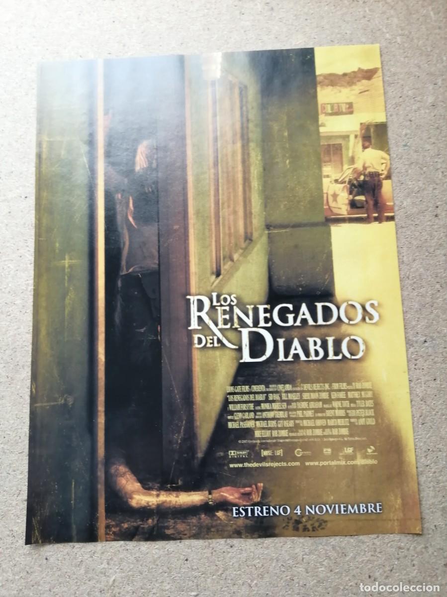 Otros art&iacute;culos de coleccionismo en papel: ANUNCIO CINE. LOS RENEGADOS DEL DIABLO (ROD ZOMBIE)