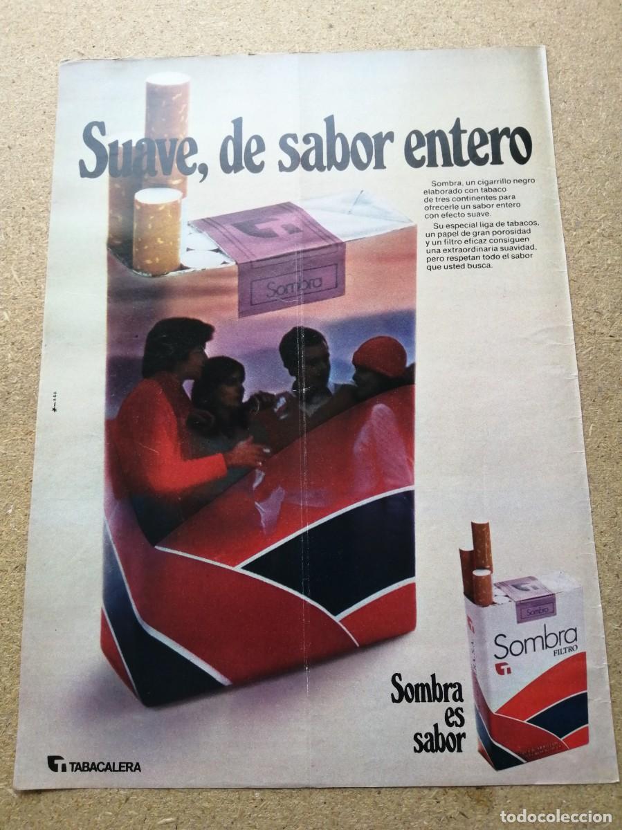 Otros art&iacute;culos de coleccionismo en papel: ANUNCIO. CIGARRILLOS SOMBRA