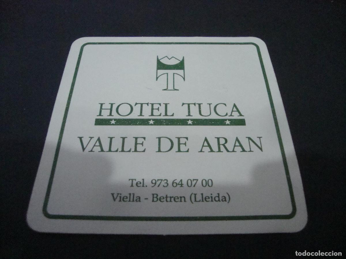 Otros art&iacute;culos de coleccionismo en papel: POSAVASOS HOTEL TUCA VALLE DE ARAN VIELLA