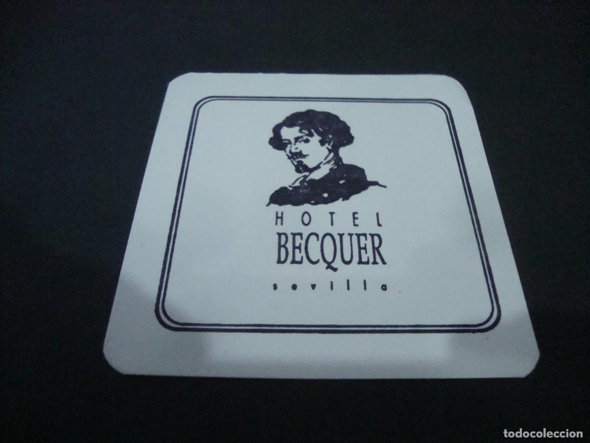 Otros art&iacute;culos de coleccionismo en papel: POSAVASOS HOTEL BECQUER SEVILLA
