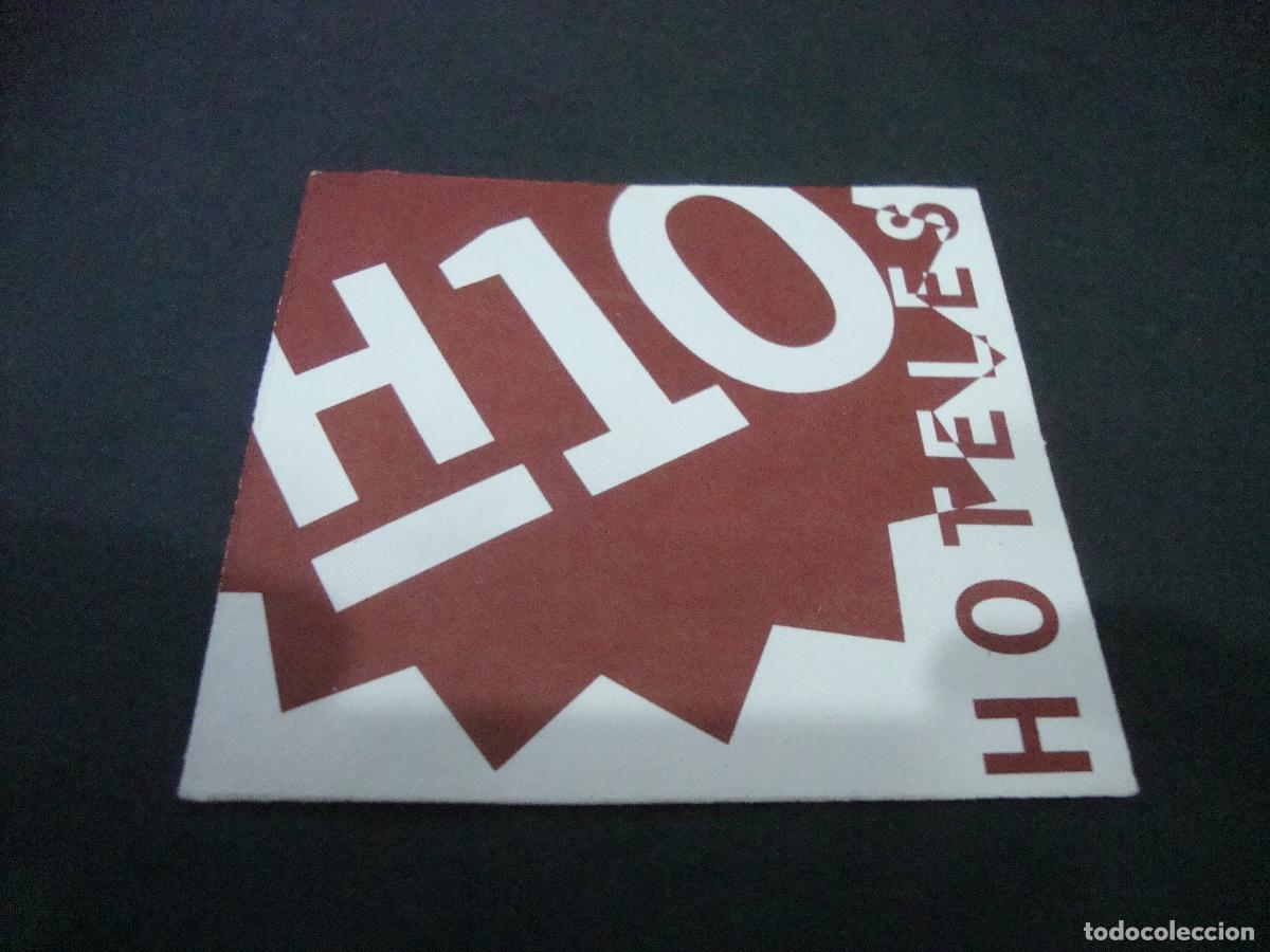 Otros art&iacute;culos de coleccionismo en papel: POSAVASOS HOTEL H10 HOTELES