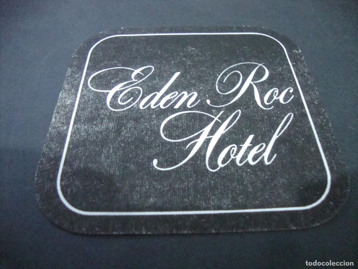 Otros art&iacute;culos de coleccionismo en papel: POSAVASOS HOTEL EDEN ROC HOTEL