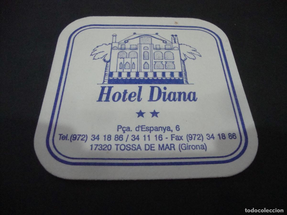 Otros art&iacute;culos de coleccionismo en papel: POSAVASOS HOTEL DIANA TOSSA DE MAR