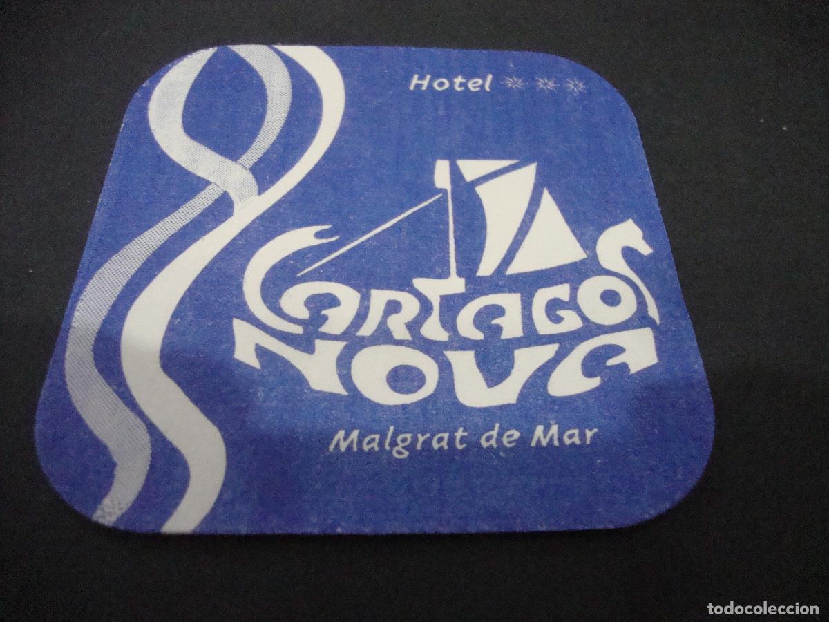 Otros art&iacute;culos de coleccionismo en papel: POSAVASOS HOTEL CARTAGOS NOVA MALGRAT DE MAR