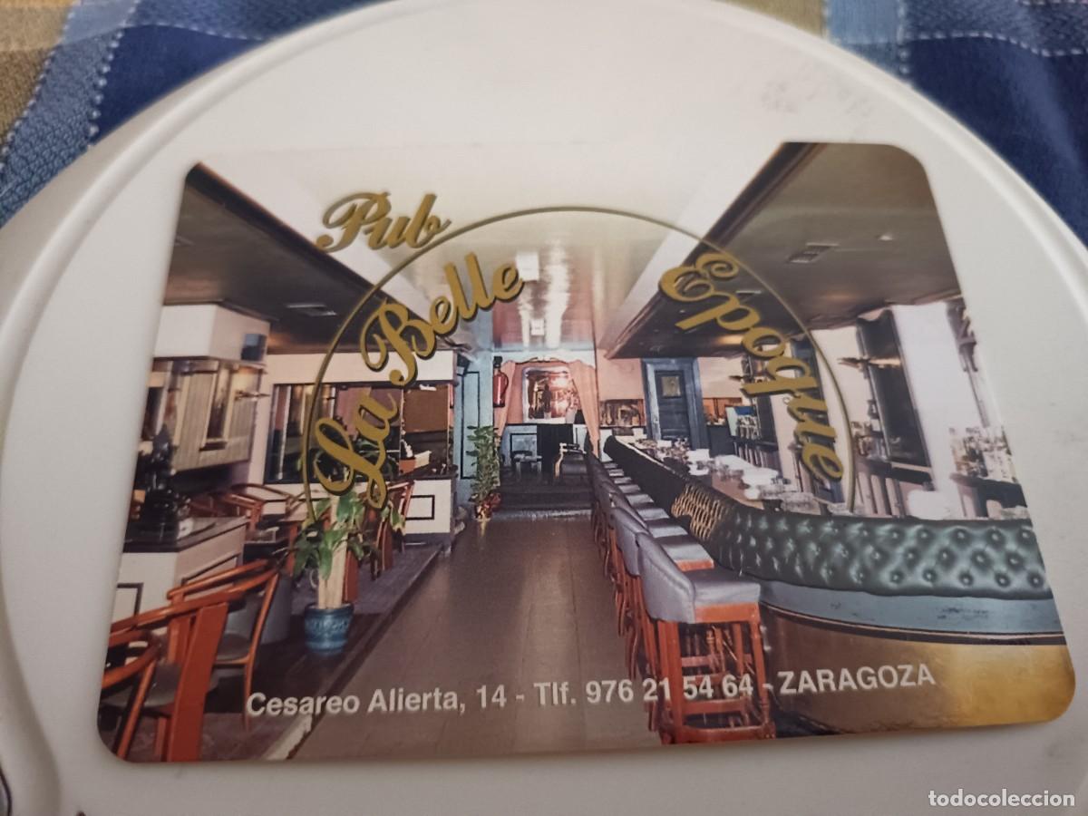 Otros art&iacute;culos de coleccionismo en papel: POSAVASOS PUB LA BELLE EPOQUE-ZARAGOZA
