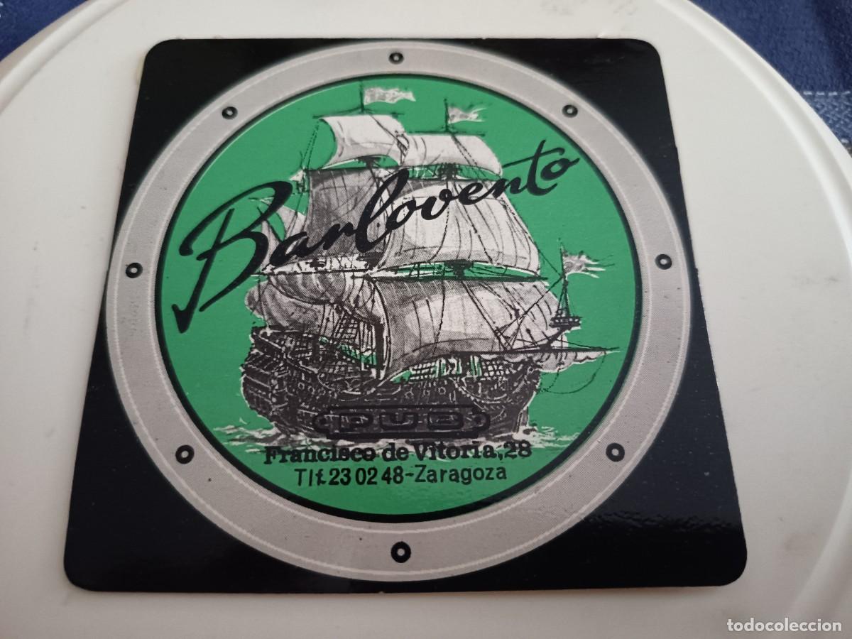 Collectionnisme Papier divers: POSAVASOS PUB BARLOVENTO-ZARAGOZA